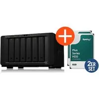 Synology DS1621+ NAS System 6-Bay 16TB inkl 2x 8 TB Synology HDD HAT3310-8T