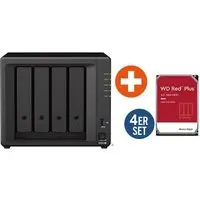 Synology Diskstation DS923+ NAS 4-Bay inkl. 4x WD Red Plus WD80EFPX - 8 TB