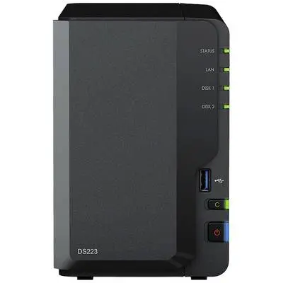 2-Bay Synology DS223 Realtek-RTD1619B-CPU