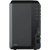 Synology DiskStation DS223 NAS-Server Gehäuse 0GB 2 Bay USB 3.2 Gen 1 Frontanschluss (USB 3.0)