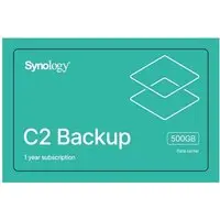 Synology C2 BACKUP 500G-1Y (EU)  Backuplizenz 500GB 1 Jahr