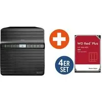 Synology Diskstation DS423 NAS System 4-Bay inkl. 4x 6TB WD Red Plus WD60EFPX