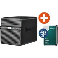 Synology DS423 NAS System 4-Bay 24 TB inkl. 4x 6 TB Synology HDD HAT3300-6T