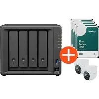Synology Surveillance Bundle Diskstation DS925+ 4x8TB HDD + 2x TC500 Kamera