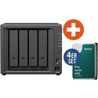 Synology Diskstation DS925+ NAS System 4-Bay 64 TB inkl. 4x 16 TB Synology HDD HAT3310-16T