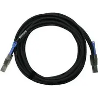 QNAP - Externes SAS-Kabel - SAS 12Gbit/s - 4x Mini SAS HD (SFF-8644) (M) bis 4x Mini SAS HD (SFF-8644) (M) - 3