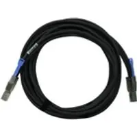 QNAP CAB-SAS30M-8644 Serial Attached SCSI (SAS)-Kabel 3 m Schwarz