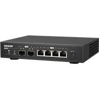 QNAP QSW-2104-2S - Switch - unmanaged - 2 x 10 Gigabit SFP+ + 4 x 2.5GBase-T - Desktop