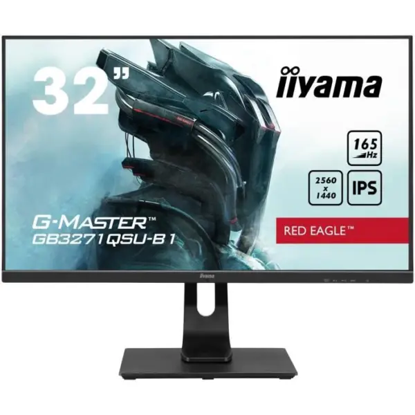 PC-Gamer-Bildschirm - IIYAMA G-Master Red Eagle - 31,5 WQHD - IPS-Panel - 1 ms - 165 Hz - HDMI / AMD FreeSync (mit Fernbedienung) – Bild 2