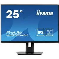 Iiyama Prolite XUB2595WSU-B5 LED-Monitor EEK F (A - G) 63.5 cm (25 Zoll) 1920 x 1200 Pixel 16:10 4 m