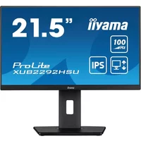 iiyama ProLite XUB2292HSU-B6 - LED-Monitor - 55.9 cm (22) (21.5 sichtbar) - 1920 x 1080 Full HD (1080p) @ 100 Hz - IPS - 250 cd/m² - 1000:1 - 0.4 ms - HDMI