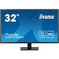 iiyama ProLite X3270QSU-B1 80.0cm (31.5") WQHD IPS Monitor HDMI/DP/USB 3ms