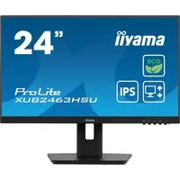 Iiyama ProLite XUB2463HSU-B1 - LED-Monitor - 61 cm (24) (23.8 sichtbar) - 1920 x 1080 Full HD (1080p) @ 100 Hz - IPS - 250 cd/m² - 1300:1 - 3 ms - HDMI