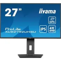 Iiyama TFT XUB2792UHSU 68.4cm (27) Flachbildschirm (TFT/LCD) - 3840x2160 -HDMI - DP - 3xUSB (XUB2792UHSU-B6)