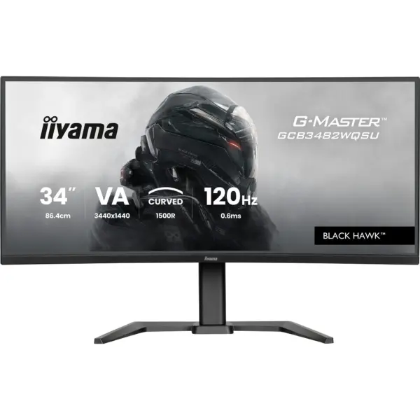 Iiyama iiyama G-Master GCB3482WQSU-B1 BLACK HAWK, – Bild 2