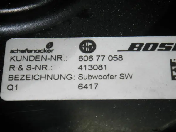 Subwoofer Lautsprecher – Bild 4