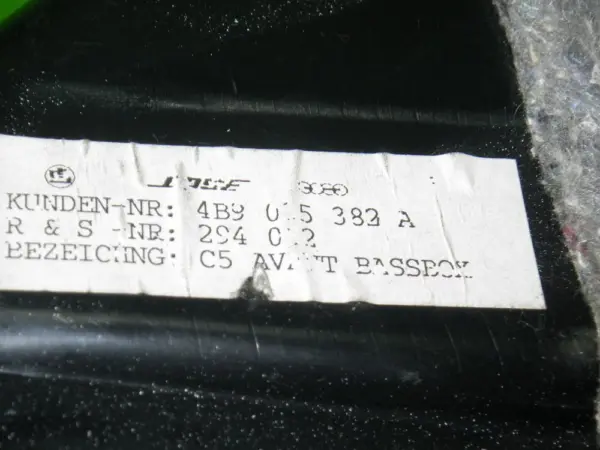 Subwoofer Lautsprecher 4B9035382A – Bild 4