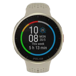 Polar Pacer Pro, Ambitionierte GPS-Sportuhr, Gold Dust
