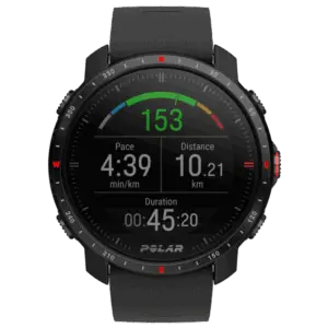 Polar Grit X Pro, Premium Outdoor-Multisportuhr, Black