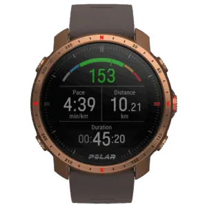 Polar Grit X Pro, Premium Outdoor-Multisportuhr, Nordic Copper