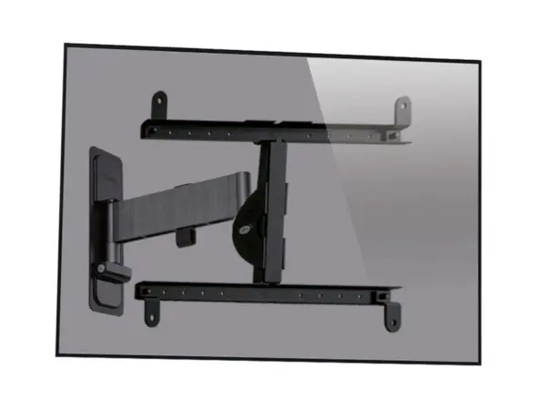 Erard EXO 600TW2 schwenkbare TV Wandhalter 40-85 Zoll, Aluminium
