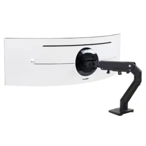 Ergotron HX Monitor Tischhalterung mit HD Gelenk bis 49 Zoll, schwarz (45-647-22...