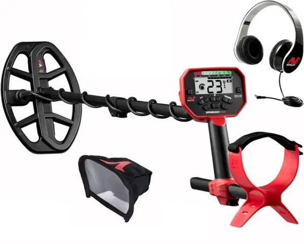 Minelab Vanquish 440 + Kopfhörer und Displayschutz