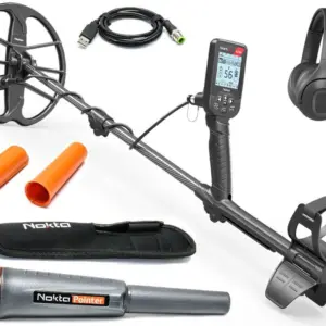 Nokta Simplex Ultra WHP Metalldetektor mit Bluetooth Kopfhörer + Nokta Pointer