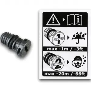 XP DEUS II RC Plug grau 1m wasserdicht