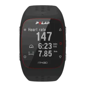 Polar M430, GPS-Laufuhr, Schwarz