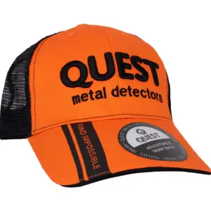 Quest Cap schwarz orange