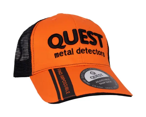 Quest Cap schwarz orange