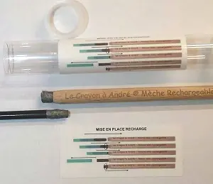 Reiningungs Bürste für Münzen von Le Crayon a Andre Rechargeble