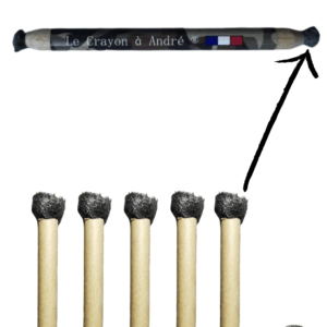 Nachfüllung Stahlwolle Stifte 5 stck. Für Le Crayon a Andre Reinigungs Bürsten