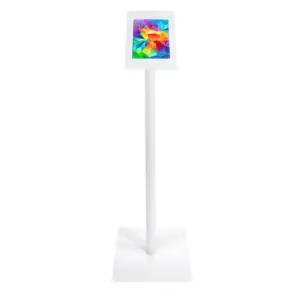 TabLines TBS008W Tablet Bodenst?nder f?r Apple iPad Air 1, wei?