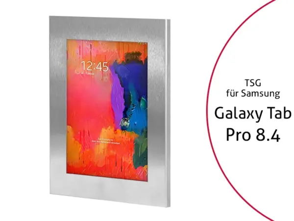 TabLines TSG011E Tablet Schutzgeh?use f?r Samsung TabPRO 8.4, Edelstahl