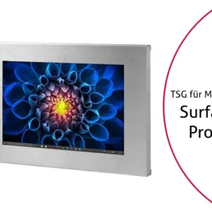 TabLines TSG033E Tablet Schutzgeh?use Microsoft Surface Pro 4
