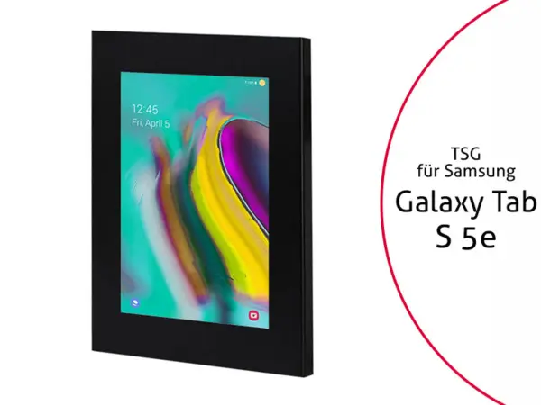 TabLines TSG070B Tablet Schutzgeh?use f?r Samsung Tab S5e, schwarz