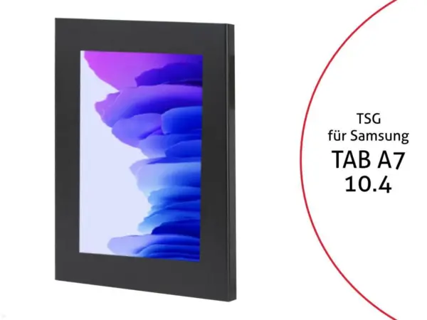 TabLines TSG081B Tablet Schutzgeh?use f?r Samsung TAB A7 10.4, schwarz