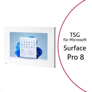 TabLines TSG083W Tablet Schutzgeh?use f?r Microsoft Surface Pro 8, wei?