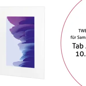 TabLines TWE090W Tablet Wandeinbau f?r Samsung Tab A7 10.4, wei?