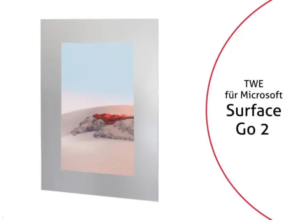 TabLines TWE094S Tablet Wandeinbau f?r Microsoft Surface Go 2, silber