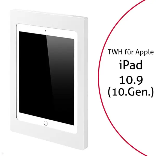 TabLines TWH043W Tablet Wandhalterung f?r Apple iPad 10.9 (10. Generation), wei?