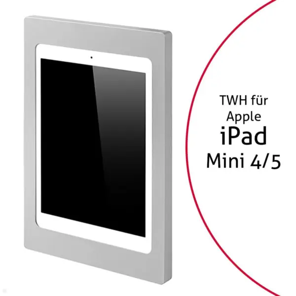 TabLines TWH046S Tablet Wandhalterung f?r Apple iPad Mini 4/5, silber
