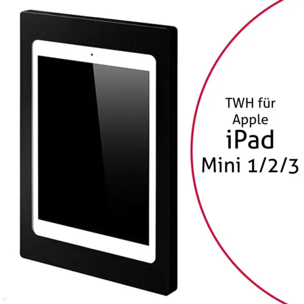 TabLines TWH047B Tablet Wandhalterung f?r Apple iPad Mini 1/2/3, schwarz