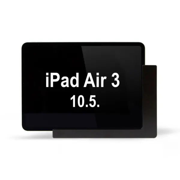 TabLines TWP015B Wandhalterung f?r Apple iPad Air 3 10.5 (2019), schwarz