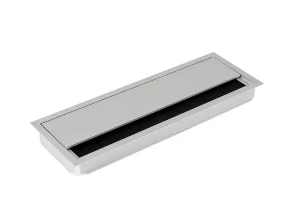 TecLines TKD007 Kabeldurchf?hrung 110x320mm, silber/schwarz