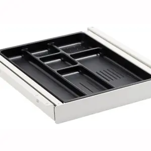 TecLines TUS014W ausziehbare Unterbau Schublade S, wei?