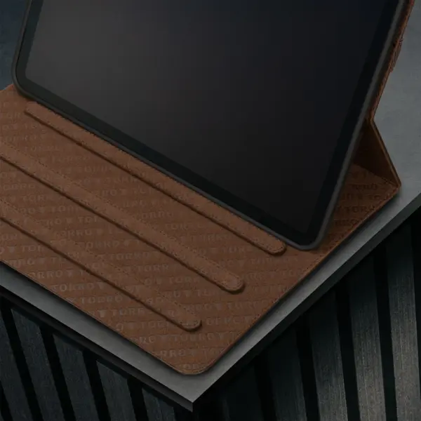 iPad Pro 11" Lederhülle (5. Gen M4 2024) - Dunkelbraun – Bild 3