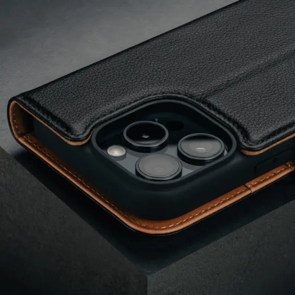 iPhone 16 Pro Max Lederhülle (mit abnehmbarer Hülle und MagSafe-kompatibel) - TORRO Signature / Schwarz – Bild 4